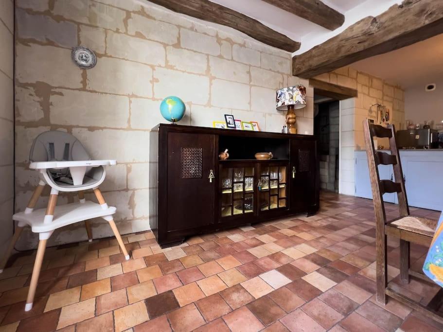 Maison Traditionnelle Centre Montsoreau Bagian luar foto